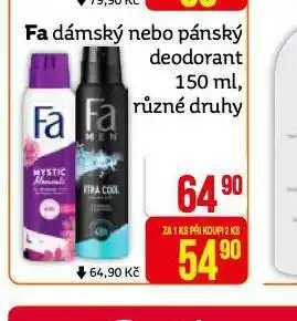 Teta Fa deodorant nabídka