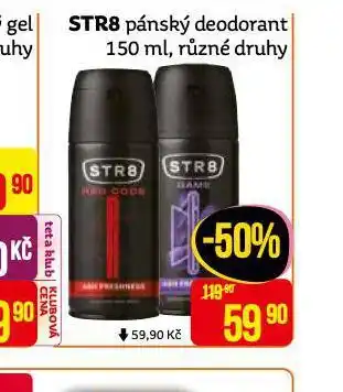 Teta Str8 pánský deodorant nabídka