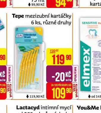 Teta Tepe mezizubní kartáčky nabídka