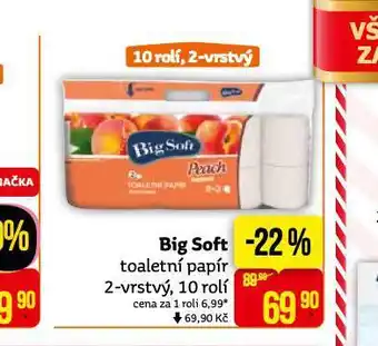 Teta Big soft toaletní papír nabídka