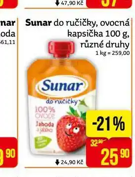 Teta Sunar do ručičky nabídka