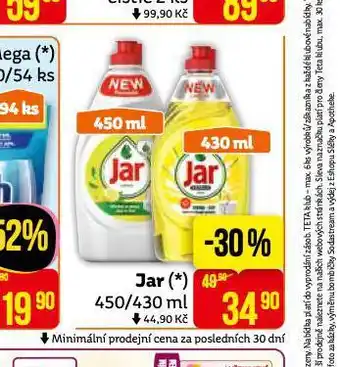 Teta Jar prostředek na nádobí nabídka