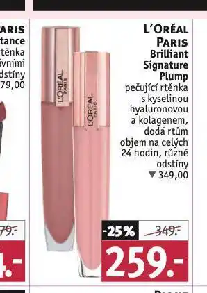 Rossmann Loreal paris rtěnka nabídka