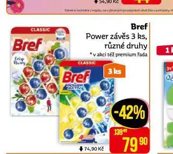 Teta Bref power závěs nabídka
