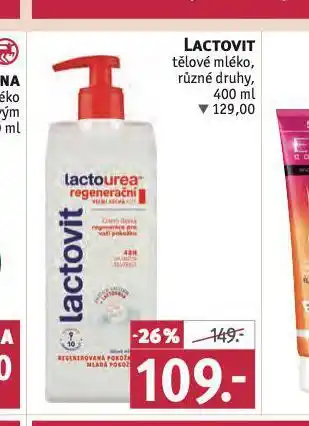 Rossmann Lactovit tělové mléko nabídka