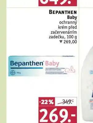 Rossmann Bepanthen baby ochranný krém nabídka