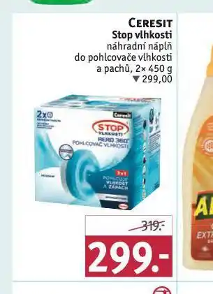 Rossmann Ceresit stop vlhkosti náhradní náplň nabídka