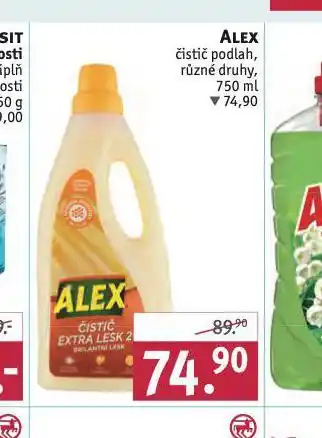 Rossmann Alex čistič podlah nabídka