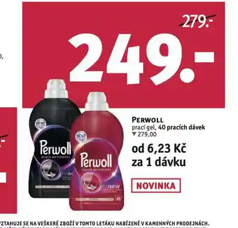 Rossmann Perwoll prací gel nabídka