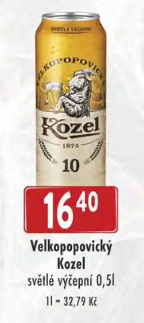 Qanto Velkopopovický Kozel nabídka