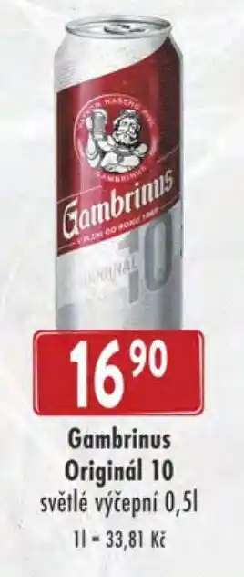Gambrinus Original 10