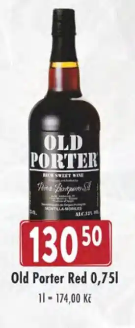 Qanto Old Porter Red 0,75L nabídka