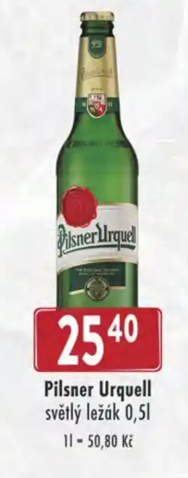 Qanto Pilsner Urquell světlý ležák 0,5L nabídka