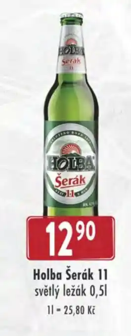 Qanto Holba Šerák 11 světlý ležák 0,5L nabídka