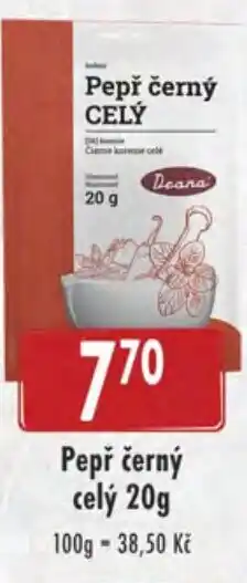 Qanto Pepř černý celý 20g nabídka