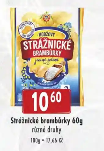 Qanto Strážnické brambůrky 60g nabídka
