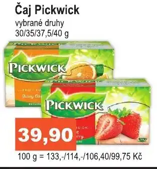 COOP DISKONT Čaj Pickwick nabídka