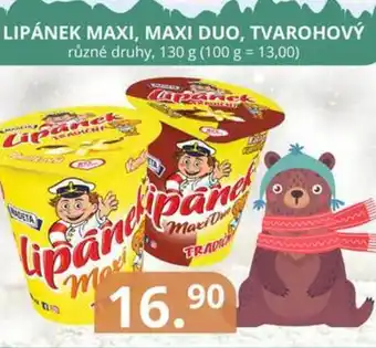 Potraviny CZ LIPÁNEK MAXI, MAXI DUO, TVAROHOVÝ nabídka