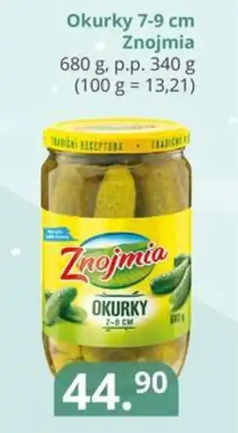 Potraviny CZ Okurky 7-9 cm Znojmia nabídka