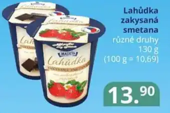 Potraviny CZ Lahůdka zakysaná smetana nabídka