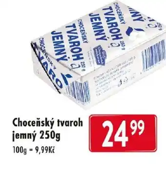 Choceňský tvaroh jemný 250g