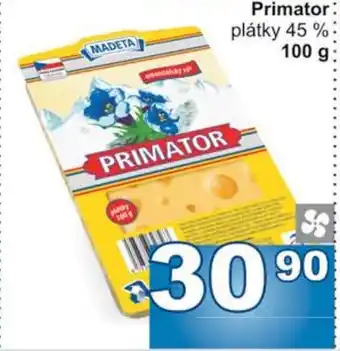 Jip Primator plátky 45 % 100 g nabídka