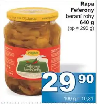 Jip Rapa Feferony beraní rohy 640 g nabídka