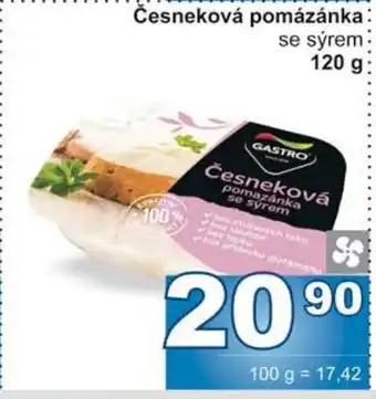 Jip Česneková pomázánka se sýrem 120 g nabídka