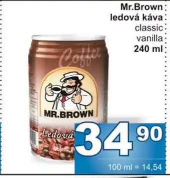 Jip Mr.Brown ledová káva nabídka