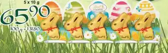 Jip Lindt mini zajíc 5 x 10 g nabídka