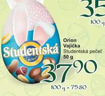 Jip Orion Vajíčka Studentská pečeť 50 g nabídka