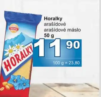 Jip Horalky arašídové arašídové máslo 50 g nabídka