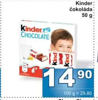 Jip Kinder čokoláda 50 g nabídka
