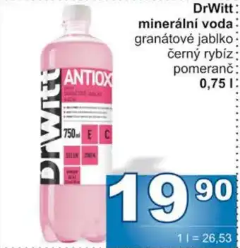 Jip DrWitt minerální voda nabídka