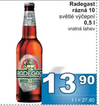 Jip Radegast rázná 10 nabídka
