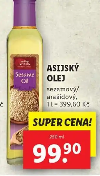 Lidl ASIJSKÝ OLEJ nabídka
