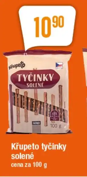 TEMPO Křupeto tyčinky solené nabídka