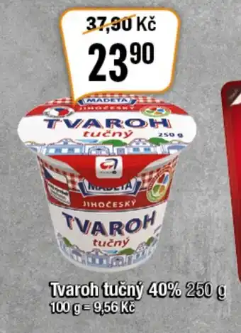 TEMPO Tvaroh tučný 40% 250 g nabídka