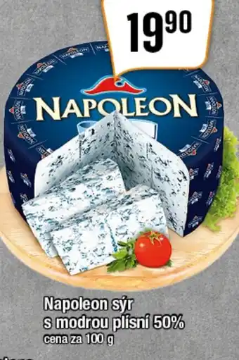TEMPO Napoleon sýr s modrou plísní 50% nabídka