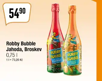 TEMPO Robby Bubble Jahoda, Broskev 0,75L nabídka