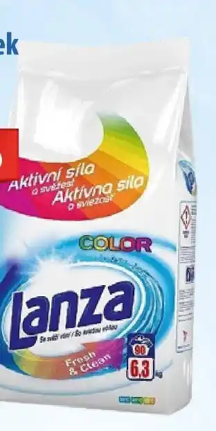 Lanza prací prášek na barevné prádlo 90 dávek