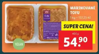 Lidl MARINOVANÉ TOFU nabídka