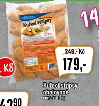 TEMPO Kuřecí stripsy obalované nabídka