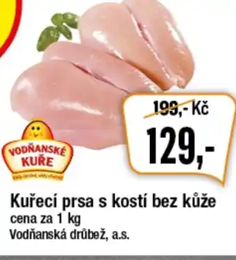 TEMPO Kuřecí prsa s kostí bez kůže nabídka