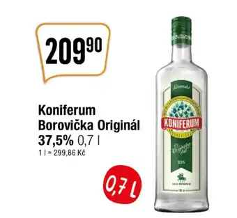 Koniferum Borovička Originál 37,5% 0,7 L