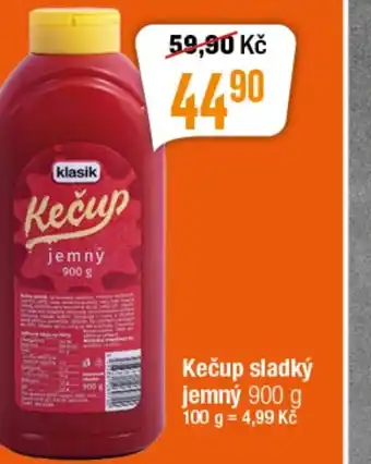 TEMPO Kečup sladký jemný 900 g nabídka