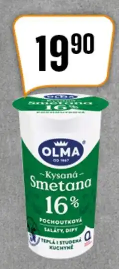 TEMPO Olma kysaná smetana pochoutková 16% nabídka