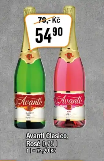 Avanti Clasico, Rosé 0,75 L