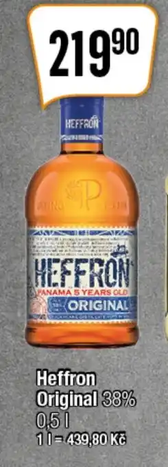 TEMPO Heffron Original 38% 0,5L nabídka