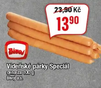 TEMPO Vídeňské párky Speciál nabídka